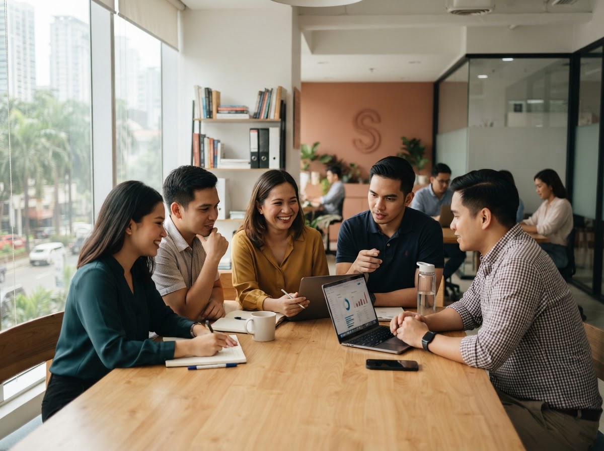 Steady Termgainry remote professional reviewing investment data from a location-independent workspace